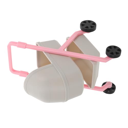 Abaodam Miniatur Puppenwagen aus Stabilem Kunststoff Realistische Babykutsche Puppenhaus Zubehör Kindersicher für Detailreiche Dekoration und Rollenspiele Abaodam Miniatur Puppenwagen aus Stabilem Kunststoff Realistische Babykutsche Puppenhaus Zubehör Kindersicher für Detailreiche Dekoration und Rollenspiele von Abaodam