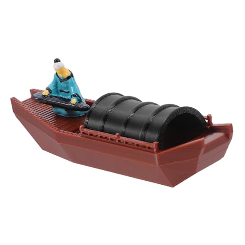 Abaodam Miniatur Retro-wurfboot Dekofigur Alte Mann Klavier Spielend Asiatische Kultur Bonsai Dekoration Für Pflanzen Töpfe Micro Landschaft Wohnzimmer Büro Zubehör von Abaodam