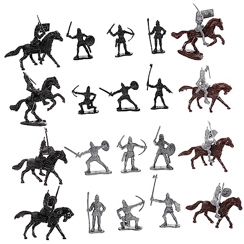 Abaodam Miniatur Ritterfiguren Teiliges mit Pferd Detailreiche Sandtisch Spielfiguren Vielseitige Dekoration für Garten Schule und Puppenhaus Robuste Sammlerfiguren Abaodam Miniatur Ritterfiguren Teiliges mit Pferd Detailreiche Sandtisch Spielfiguren Vielseitige Dekoration für Garten Schule und Puppenhaus Robuste Sammlerfiguren von Abaodam