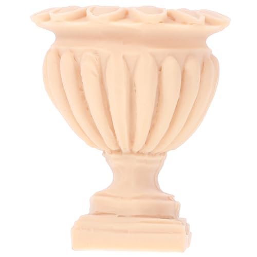 Abaodam Miniatur Römische Säule Blumentopf Modell Puppenhaus Dekoration DIY Zubehör Kleine Pflanzvase für Schreibtisch Bücherregal von Abaodam