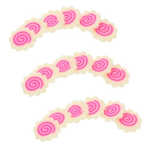 Abaodam Miniatur Soft Clay Sprinkles Japanischer Stil DIY Miniature Food Charms für Nagelkunst Handyhüllen Puppenhaus Leichte Tragbare Basteldekoration von Abaodam
