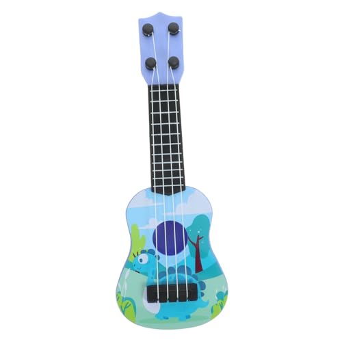 Abaodam Miniatur Ukulele Simulierte Gitarre für Musikalische Bildung Cartoon Muster Sicher und Dekorativ für Partys von Abaodam
