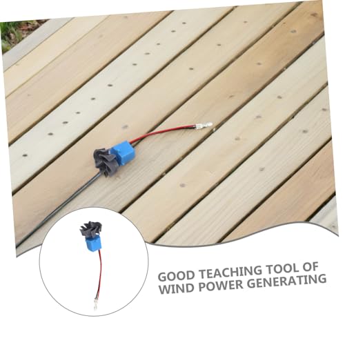Abaodam Miniatur Wind Wasserkraftgenerator Effizienz LEDs Beleuchtung Demonstrationsgerät für Physikunterricht und DIY Experimente zur Stromerzeugung von Abaodam