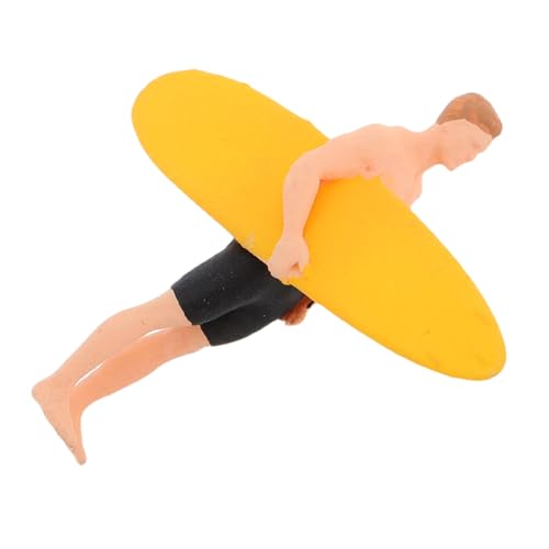 Abaodam Strandparty Miniaturfiguren Surfer Deko Für Sandkästen Und Mikrolandschaften Reise- Für Zur Verschönerung Von Strand-displays Und Sammlungen von Abaodam