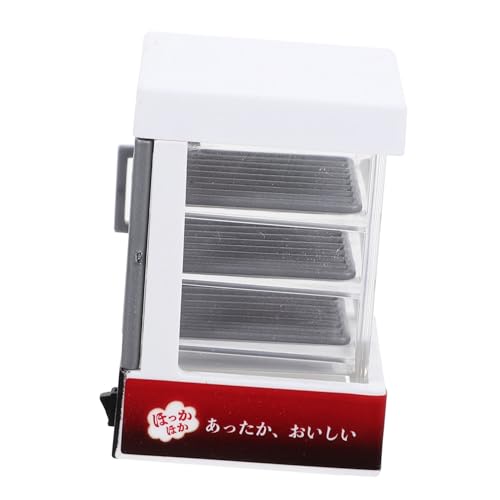 Abaodam Miniaturisierte Lebensmittelvitrine Kleiner Isolierter Schrank für Puppenhaus Dekoratives Mini Kabinett für Präsentation von Speisen für Puppenzubehör Abaodam Miniaturisierte Lebensmittelvitrine Kleiner Isolierter Schrank für Puppenhaus Dekoratives Mini Kabinett für Präsentation von Speisen für Puppenzubehör von Abaodam