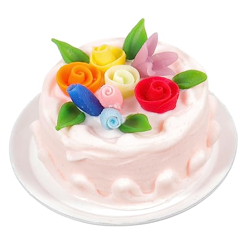 Abaodam Miniaturkuchen Fotorequisiten Dekorativer Fake Cake für Hochzeiten Tischdeko und Kreative Fotografie Leicht und Kompakt aus Hochwertigem Resin Puppenhaus und Feiern Abaodam Miniaturkuchen Fotorequisiten Dekorativer Fake Cake für Hochzeiten Tischdeko und Kreative Fotografie Leicht und Kompakt aus Hochwertigem Resin Puppenhaus und Feiern von Abaodam