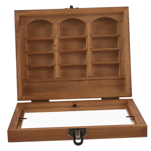 Abaodam Miniatur Bücherregal Für Puppenhaus Hochdetailliertes Dekorationsstück Für Kleine Räume Als Wohnzimmer Oder Schreibtischaccessoire Abaodam Miniatur Bücherregal Für Puppenhaus Hochdetailliertes Dekorationsstück Für Kleine Räume Als Wohnzimmer Oder Schreibtischaccessoire von Abaodam