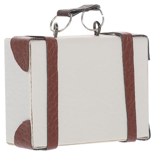Abaodam Miniaturmöbel Mikroszenenverzierung Miniaturgepäck Mini-Tragetasche Mini-Koffer Schmücken Koffer Für Das Spielhaus Mini-hausverzierung Mini-Koffer- Mini-hauskoffer Pu Beige Abaodam Miniaturmöbel Mikroszenenverzierung Miniaturgepäck Mini-Tragetasche Mini-Koffer Schmücken Koffer Für Das Spielhaus Mini-hausverzierung Mini-Koffer- Mini-hauskoffer Pu Beige von Abaodam