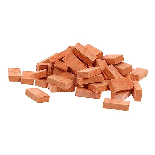 Abaodam Miniaturziegel Modellbau für DIY Garten Puppenhaus und Sandtisch Dekoration für Märchengärten und Miniaturlandschaften Abaodam Miniaturziegel Modellbau für DIY Garten Puppenhaus und Sandtisch Dekoration für Märchengärten und Miniaturlandschaften von Abaodam