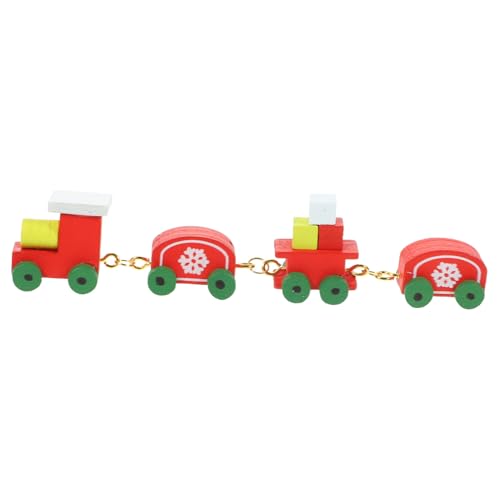 Abaodam Minizug Weihnachtsminiatur Plüsch Ornamente Weihnachten Szene puppenhaus schmuck Miniatur-Eisenbahnmodelle Puppenhausverzierung Zugverzierung aus Holz Zughandwerk hölzern rot Abaodam Minizug Weihnachtsminiatur Plüsch Ornamente Weihnachten Szene puppenhaus schmuck Miniatur-Eisenbahnmodelle Puppenhausverzierung Zugverzierung aus Holz Zughandwerk hölzern rot von Abaodam