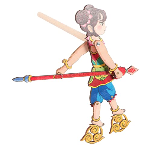 Abaodam Modell Traditionelle chinesische Schattenpuppe für pädagogische DIY Shadow Nezha Handpuppe für Kindergartenaufführungen Abaodam Modell Traditionelle chinesische Schattenpuppe für pädagogische DIY Shadow Nezha Handpuppe für Kindergartenaufführungen von Abaodam