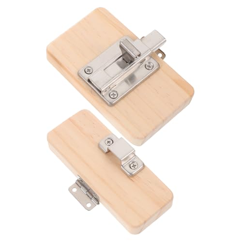 Abaodam Montessori Busy Board Lernspielzeug für Holzspielzeug mit Türschloss Motorikspielzeug Hand Auge Koordination DIY Zubehör für Kreative Spiele Abaodam Montessori Busy Board Lernspielzeug für Holzspielzeug mit Türschloss Motorikspielzeug Hand Auge Koordination DIY Zubehör für Kreative Spiele von Abaodam