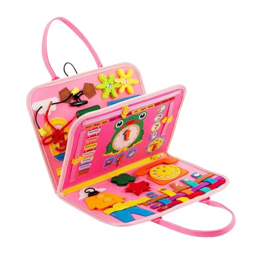 Abaodam Montessori Busy Board Lernspielzeug für Vielseitiges Stoffspielzeug Feinmotorik und Mustererkennung Sicherheitsgeprüft und Kindgerecht Zufällige Motive Abaodam Montessori Busy Board Lernspielzeug für Vielseitiges Stoffspielzeug Feinmotorik und Mustererkennung Sicherheitsgeprüft und Kindgerecht Zufällige Motive von Abaodam
