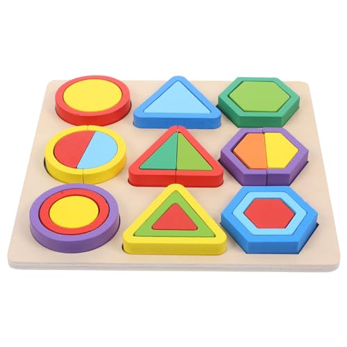Abaodam Kinder Spielzeug Montessori Geometrische Formen Holzspielzeug Kognitive Lernspielzeuge Für Intelligenz Puzzle 1 Set Farben Und Formen Erkennen Pädagogisches Für Jungen Und Ädchen Babyspielzeug Abaodam Kinder Spielzeug Montessori Geometrische Formen Holzspielzeug Kognitive Lernspielzeuge Für Intelligenz Puzzle 1 Set Farben Und Formen Erkennen Pädagogisches Für Jungen Und Ädchen Babyspielzeug von Abaodam