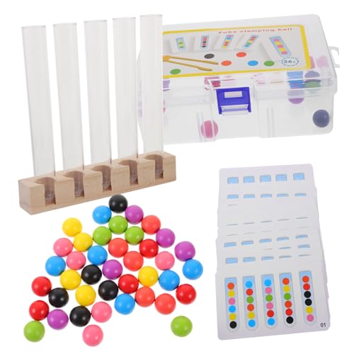 Abaodam Montessori Holzspielzeug Clipper Beads Lernspielzeug mit Bunten Perlen zur Farbenerkennung Hand Auge Koordination für Kleinkinder Ab Jahr Abaodam Montessori Holzspielzeug Clipper Beads Lernspielzeug mit Bunten Perlen zur Farbenerkennung Hand Auge Koordination für Kleinkinder Ab Jahr von Abaodam
