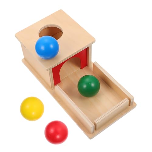 Abaodam Montessori Holzspielzeug Für 1 Set Mit Zielbox Und 4 Bällen Zur Der Hand Auge Koordination Und Frühkindlichen Bildung Wiederverwendbares Lernspielzeug Für Kleinkinder Abaodam Montessori Holzspielzeug Für 1 Set Mit Zielbox Und 4 Bällen Zur Der Hand Auge Koordination Und Frühkindlichen Bildung Wiederverwendbares Lernspielzeug Für Kleinkinder von Abaodam