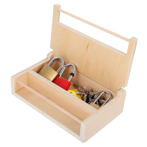 Abaodam Montessori Spielzeugset Schloss und Schlüssel Vorschul Lernspielzeug für Konzentration und Kognitiven Fähigkeiten Abaodam Montessori Spielzeugset Schloss und Schlüssel Vorschul Lernspielzeug für Konzentration und Kognitiven Fähigkeiten von Abaodam