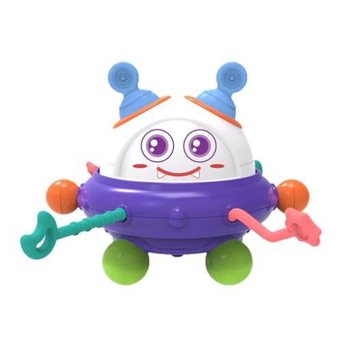 Abaodam Schnur Babyspielzeug Fliegende Untertasse UFO-Pull-String-Aktivitätsspielzeug Spielzeug zum Ziehen von Schnüren Spielzeug für Kleinkinder Baby Spielzeug Spielzeuge Lernspielzeug von Abaodam