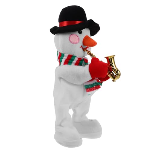 Abaodam Musikalische Elektrische Schneemann Plüschpuppe Tanzende Und Singende Weihnachtsdekoration Festliche Zu Hause Abaodam Musikalische Elektrische Schneemann Plüschpuppe Tanzende Und Singende Weihnachtsdekoration Festliche Zu Hause von Abaodam