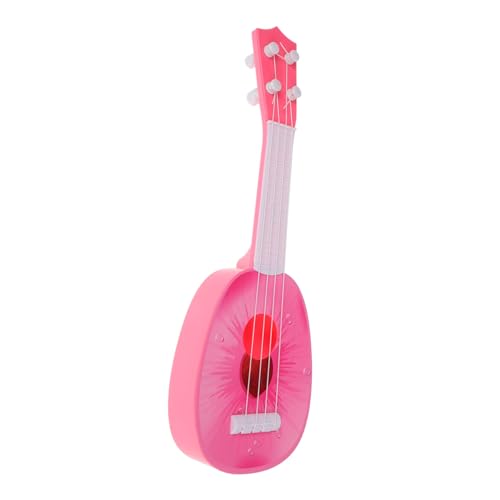 Abaodam Musikalisches Kleinkind-Ukulele Gitarre -Instrumente Musikinstrument Gitarren Für Kleinkinder Gitarrenkinder Kleinkinderinstrumente Ukulele Plastik Rosa von Abaodam