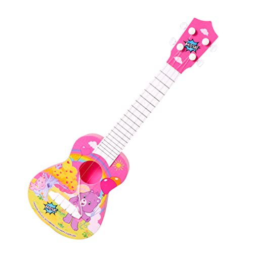 Abaodam Mini-gitarrenspielzeug – Pädagogisches Musikspielzeug Ukulelenspielzeug Plastikgitarre Musikinstrumente Für Kinder Für Jungen Und Mädchen von Abaodam