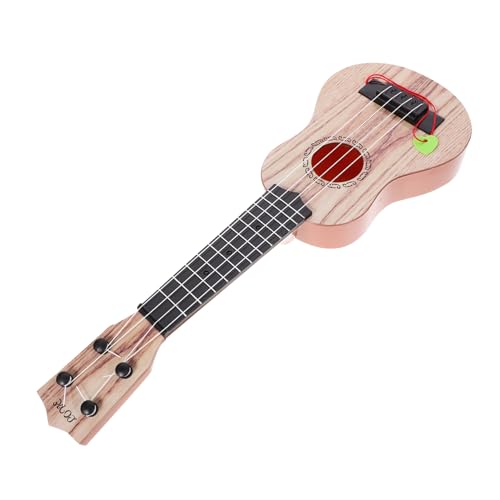Abaodam Musikinstrumente für Simulation Ukulele mit Stimmbare Saiten Lernspielzeug für Frühkindliche Bildung Perfektes für Kleine Musikliebhaber von Abaodam