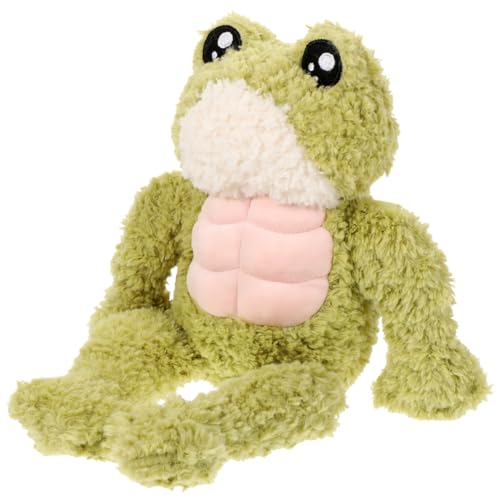 Abaodam Dekorative Kinder Frosch Puppe Schlafzimmer Spielzeug Robuste Stofftier Spielzeug Für Kleinkinder Schlaf Begleiter von Abaodam