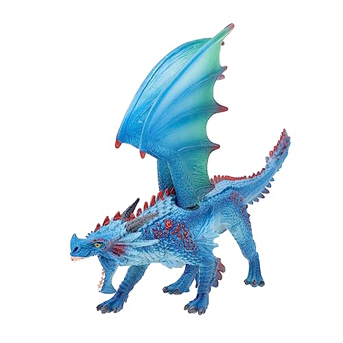 Abaodam Mythologisches Drachenmodell, realistische Lehrrequisite für Drachenfigur, Desktop-Ornament für fantasievolles Spielen und Sammeln von Abaodam