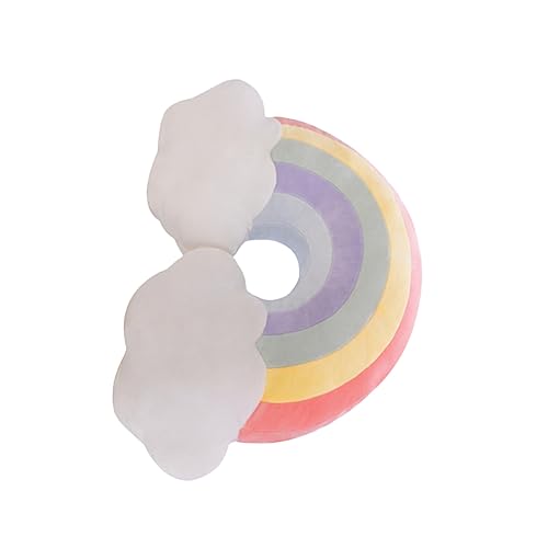 Abaodam Nackenrolle Plüschgefüllter Rückenkissen Stuhlkissen Colorful von Abaodam