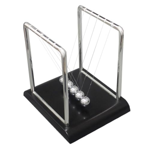 Abaodam Newton Balance Ball aus Robustem und Metall Kinetisches Schreibtischspielzeug Dekoratives Ornament für Büro und Zuhause Einzigartiges Physikalisches Geschenk für Abaodam Newton Balance Ball aus Robustem und Metall Kinetisches Schreibtischspielzeug Dekoratives Ornament für Büro und Zuhause Einzigartiges Physikalisches Geschenk für von Abaodam