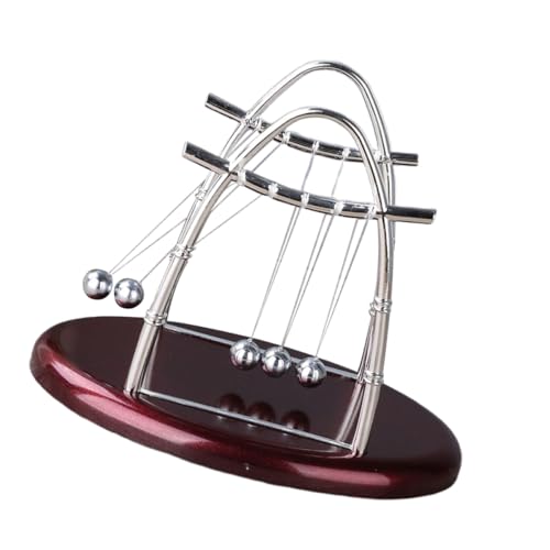 Abaodam Wiege jucarii pentru copii hühner physikalisches Newton Balls Lernspielzeug zabawki stymulujące rozwój Physik experimente mit fünf Bällen von Abaodam