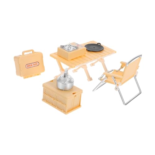 Abaodam Outdoor Camping Miniatur Picknick Kochgeschirr Mini Topf Löffel Ofen Topf Leicht Tragbar Für Rollenspiel Und Kreatives Lernen Gelb Abaodam Outdoor Camping Miniatur Picknick Kochgeschirr Mini Topf Löffel Ofen Topf Leicht Tragbar Für Rollenspiel Und Kreatives Lernen Gelb von Abaodam