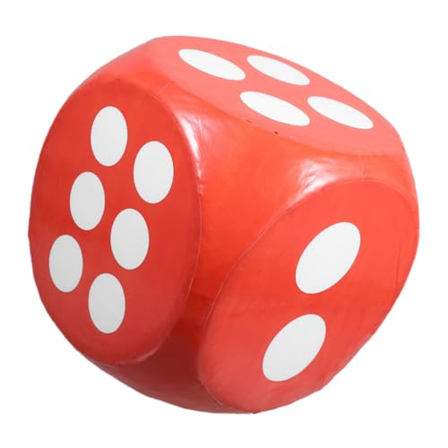Abaodam Oversized Schaumstoffwürfel für Unterricht und Partyspiele Jumbo Eva Würfel Rot Sicher für Brettspiele und Familientreffen Langlebig und Widerstandsfähig von Abaodam