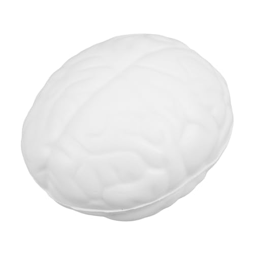 Abaodam PU Gehirn Stressball Realistische Form Weiches PU Material Robust für Handübungen und Entspannung Stressabbau Lustiges Multifunktionales Anti Stress für Erwachsene Abaodam PU Gehirn Stressball Realistische Form Weiches PU Material Robust für Handübungen und Entspannung Stressabbau Lustiges Multifunktionales Anti Stress für Erwachsene von Abaodam