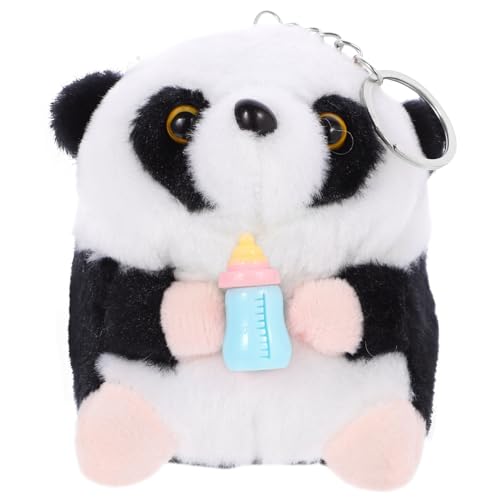 Abaodam Panda-Kuscheltiere Plüsch-Panda-Puppen-Schlüsselanhänger Süße Plüschtiere Für Partys Mit Tiermotiven Für Kinderzimmer Raumdekoration von Abaodam