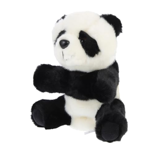 Abaodam Panda-Puppe Spielzeuge Puppen Kinderspielzeug Handpuppe als Rollenspiel interaktives Spielzeug schöne Panda-Handpuppe Panda Handpuppe Tier Marionette Figur Kleinkind PP Baumwolle von Abaodam