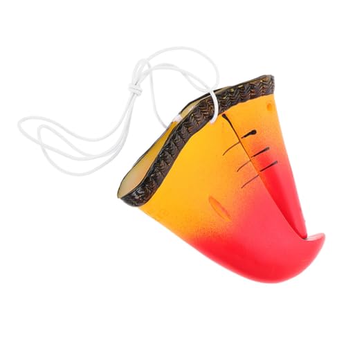 Abaodam Papagei Nase Kostüm Zubehör Realistische Tiermaske für Cosplay und Mottopartys Leicht und Bequem Einzigartiges Design für Halloween und Tier Themen Events von Abaodam