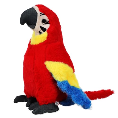 Abaodam Papagei Plüschtier Realistisches Süßes Stofftier Für Kuscheltier Vogel Plüschpapagei Figur Dekoration Für Papageienliebhaber Abaodam Papagei Plüschtier Realistisches Süßes Stofftier Für Kuscheltier Vogel Plüschpapagei Figur Dekoration Für Papageienliebhaber von Abaodam