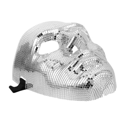 Abaodam Party Disco Maske mit Glitzer für Männer und Frauen Verstellbare Maske für Halloween Karneval Ball und Nachtclub Leichte und Glamouröse Augenmaske für Jede Abaodam Party Disco Maske mit Glitzer für Männer und Frauen Verstellbare Maske für Halloween Karneval Ball und Nachtclub Leichte und Glamouröse Augenmaske für Jede von Abaodam