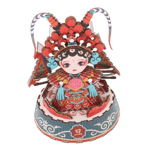 Abaodam Peking-oper-Charakter-Papier-Puzzle 3D-Puzzle-Modell Pädagogisches Spielzeug von Abaodam