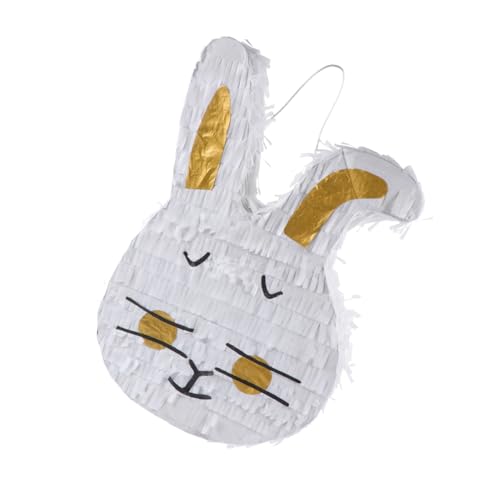 Abaodam Piñata Hase zum Aufhängen Bunte Piñata mit Süßigkeitenfüllung Partydeko für Geburtstag Osterfest und Familienfeier Abaodam Piñata Hase zum Aufhängen Bunte Piñata mit Süßigkeitenfüllung Partydeko für Geburtstag Osterfest und Familienfeier von Abaodam
