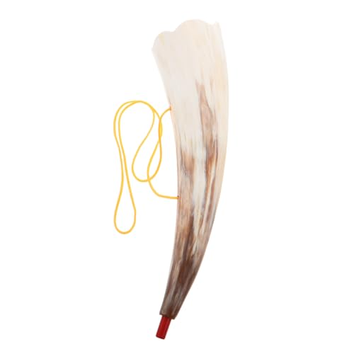 Abaodam Ox Horn Trumpet Natürliches Blasinstrument Für Halloween Und -cosplay Titelbeschreibung Natürliches Material Aus Echtem Ochsenhorn Gefertigt Für Häufigen Gebrauch Geeignet Abaodam Ox Horn Trumpet Natürliches Blasinstrument Für Halloween Und -cosplay Titelbeschreibung Natürliches Material Aus Echtem Ochsenhorn Gefertigt Für Häufigen Gebrauch Geeignet von Abaodam