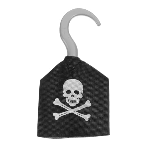 Abaodam -Piraten-kostümhaken: 8,49 Zoll Großer, Sicherer Kunststoff Mit Abgerundeten Kanten, Rollenspielspielzeug Für Kinder, Halloween-verkleidung – Zubehör Für Rollenspiele Für von Abaodam