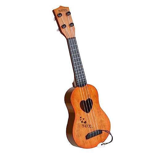 Abaodam Plastikgitarre für Simulations Ukulele Lernspielzeug für Musik Saitige Gitarre zur Frühen für Jungen Farbenfroh und Sicher von Abaodam