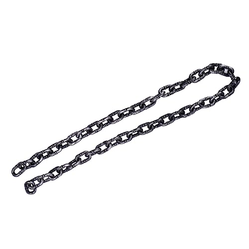 Abaodam Plastikkette Halloween Dekoration Prop Lange Gefälschte Kette für Cosplay Partys Spukhäuser Realistisches Design für Halloween Weihnachtsfeiern Abaodam Plastikkette Halloween Dekoration Prop Lange Gefälschte Kette für Cosplay Partys Spukhäuser Realistisches Design für Halloween Weihnachtsfeiern von Abaodam