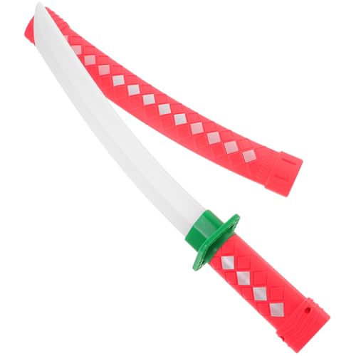 Abaodam Plastikspielzeug Cosplay Zubehör Sicherheitsspielzeug für Kostümparty Rot Realistisches Ninja Prop für Rollenspiele und Fasching Abaodam Plastikspielzeug Cosplay Zubehör Sicherheitsspielzeug für Kostümparty Rot Realistisches Ninja Prop für Rollenspiele und Fasching von Abaodam