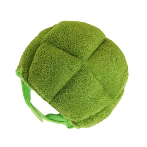 Abaodam Plüsch Brokkoli Kostüm Hut Bequem Cartoon Gemüse Kopfbedeckung für Halloween Karneval Party Fotorequisiten Grün Abaodam Plüsch Brokkoli Kostüm Hut Bequem Cartoon Gemüse Kopfbedeckung für Halloween Karneval Party Fotorequisiten Grün von Abaodam