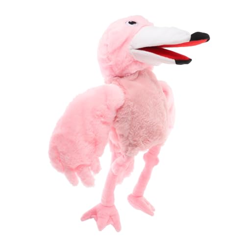 Abaodam Plüsch Flamingo Handpuppe Interaktives Geschichtenerzählen für Vogel Handspielzeug für Rollenspiele und Kreative Eltern Aktivitäten Fördert die Fantasie Abaodam Plüsch Flamingo Handpuppe Interaktives Geschichtenerzählen für Vogel Handspielzeug für Rollenspiele und Kreative Eltern Aktivitäten Fördert die Fantasie von Abaodam
