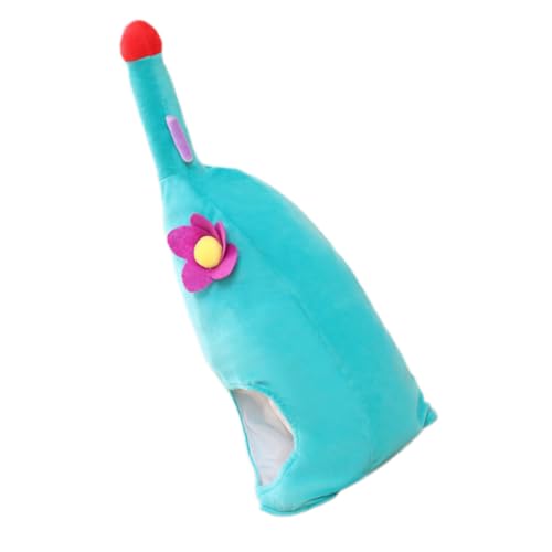 Abaodam Plüsch-Kappe Cocktailflasche Weiches Kostüm-accessoire für Erwachsene Karneval Halloween Cosplay Leicht und Bequem für Sommerfeste Weihnachten Abschlussfeiern von Abaodam