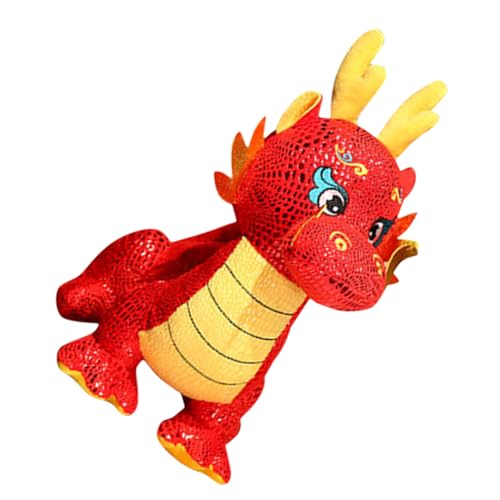 Abaodam Plüsch Kuscheltier Chinesisches zum Neujahrsfest Dekoratives Drachen Kissen für Festlichkeit Gefüllt aus PP Baumwolle Abaodam Plüsch Kuscheltier Chinesisches zum Neujahrsfest Dekoratives Drachen Kissen für Festlichkeit Gefüllt aus PP Baumwolle von Abaodam